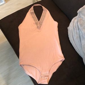 Blush pink Body Suit